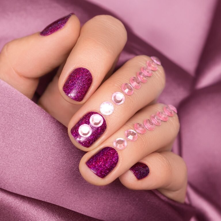 Cute Trending Pink Nails To DIY