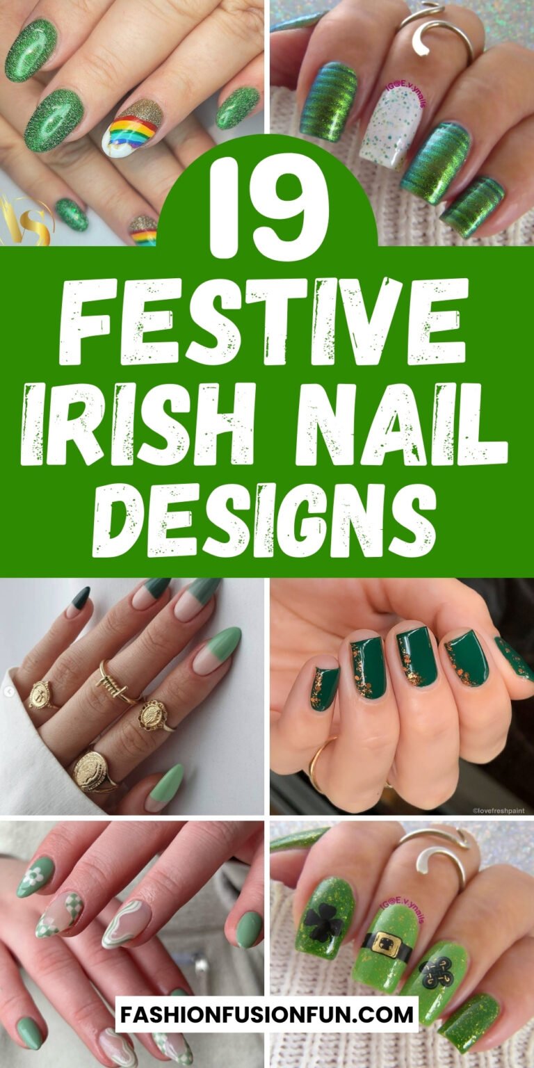 19 Simple Classy Irish Nails - Fashion Fusion Fun