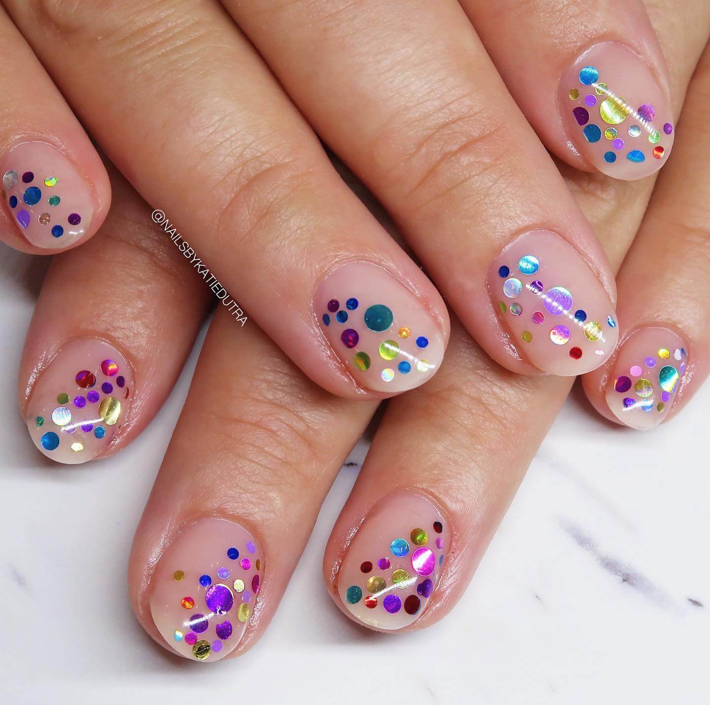 21 Trendy Polka Dot Nails - Fashion Fusion Fun